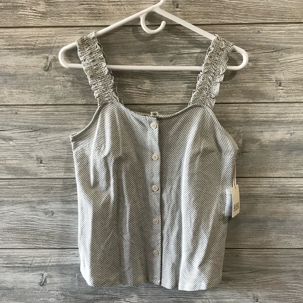 BNWT A.N.A Striped Sleeveless Top